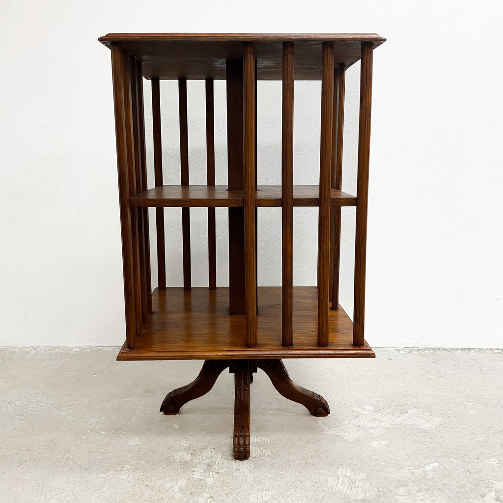 Antique Revolving Bookcase