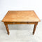 Antique Rustic Pine Table/Desk With Two Drawers