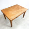 Antique Rustic Pine Table/Desk With Two Drawers