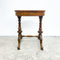 Antique Victorian Chess Table with Storage