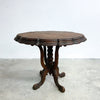 Antique Victorian Pedestal Side Occasional Table