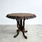 Antique Victorian Pedestal Side Occasional Table