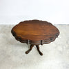 Antique Victorian Pedestal Side Occasional Table
