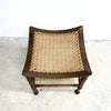 Antique Arts & Crafts Liberty & Co Thebes Egyptian Revival Wooden Stool