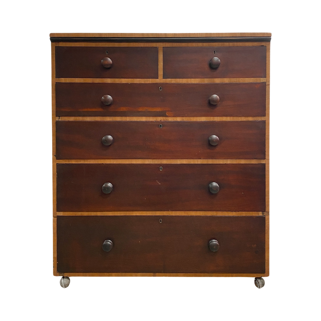 Antique chest of Drawers Tallboy (5)