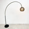 Arc Floor Lamp with Smokey Acrylic Shade