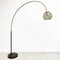 Arc Floor Lamp with Smokey Acrylic Shade