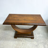 Art Deco D Base SideLamp Table c1940s