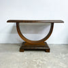 Art Deco D Base SideLamp Table c1940s