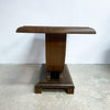 Art Deco D Base SideLamp Table c1940s