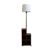 Art Deco Floor Lamp With Integrated Shelving