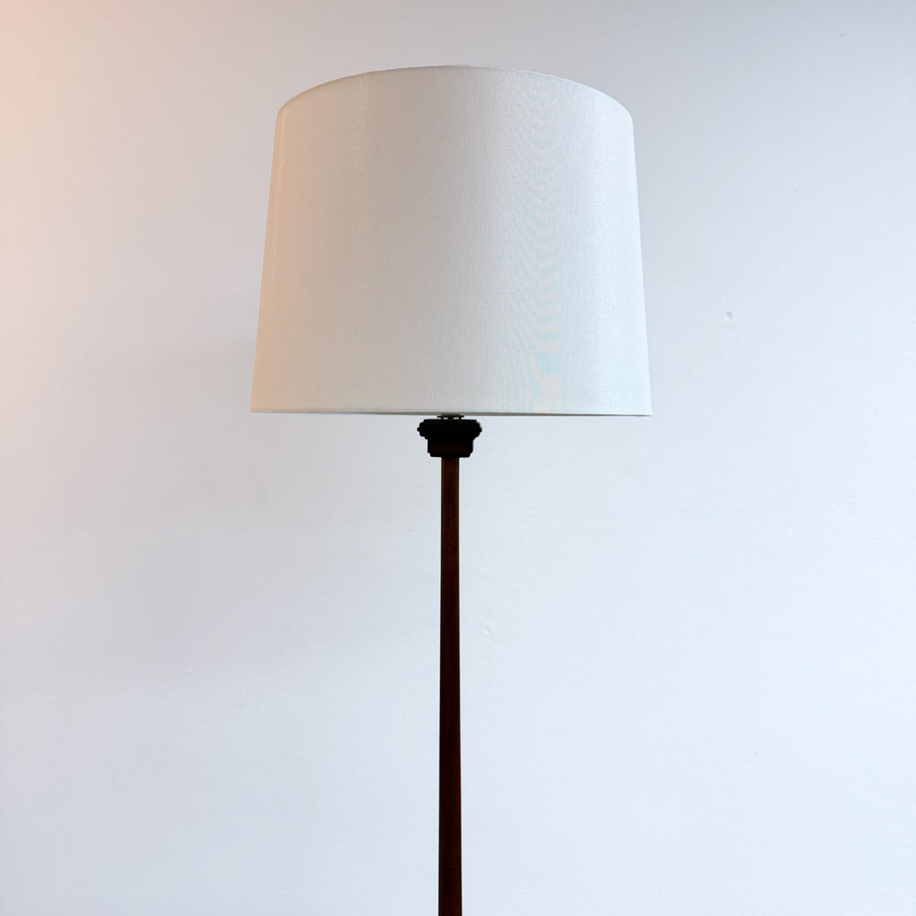 Art Deco Floor Lamp With Integrated Shelving