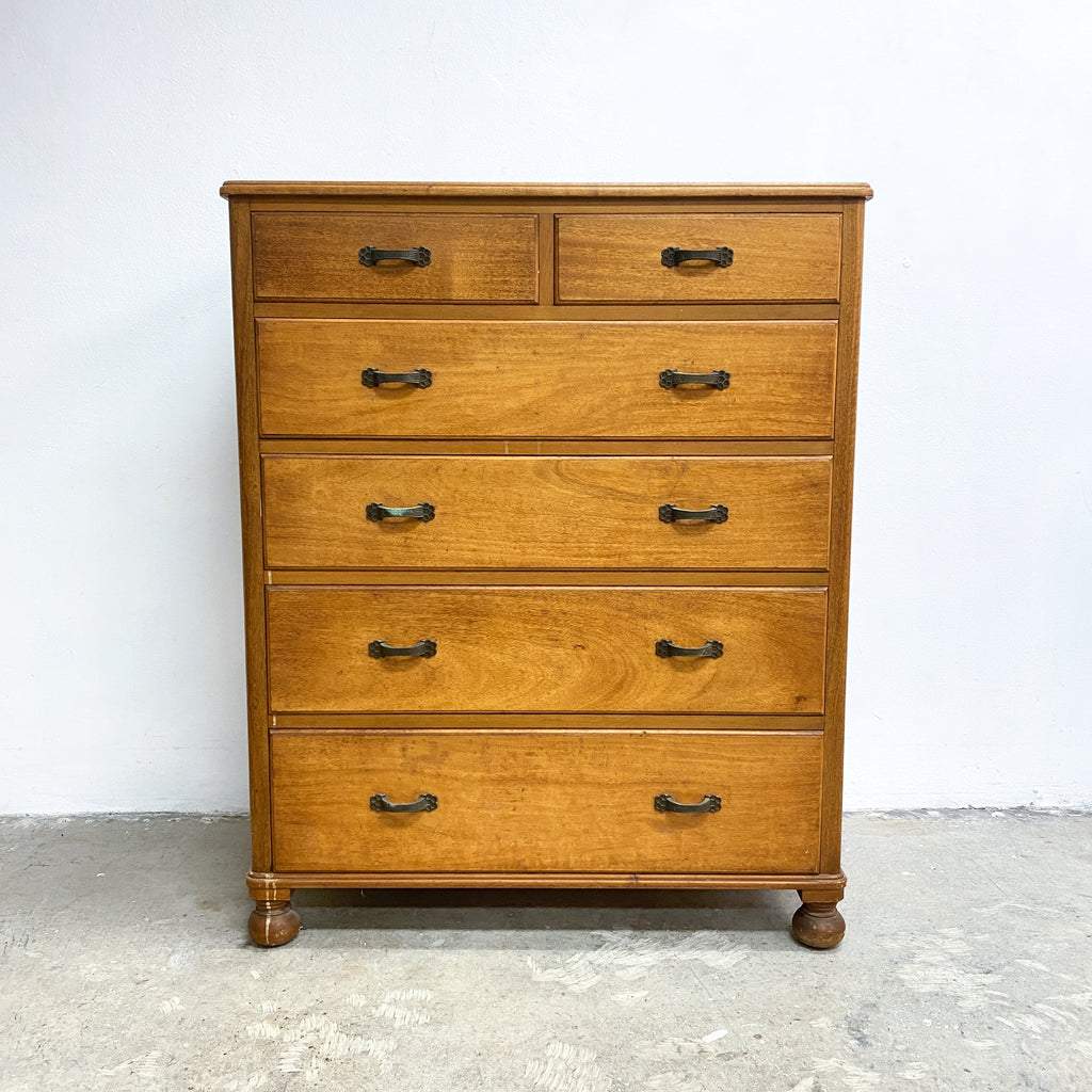 Art Deco Maple Chest of Drawers