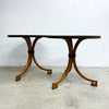 Art Deco Style Round Top Occasional Table By Dessin Fournir