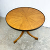 Art Deco Style Round Top Occasional Table By Dessin Fournir