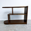 Art Deco Walnut Compact Shelf