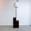 Art Deco Floor Lamp With Integrated Shelving