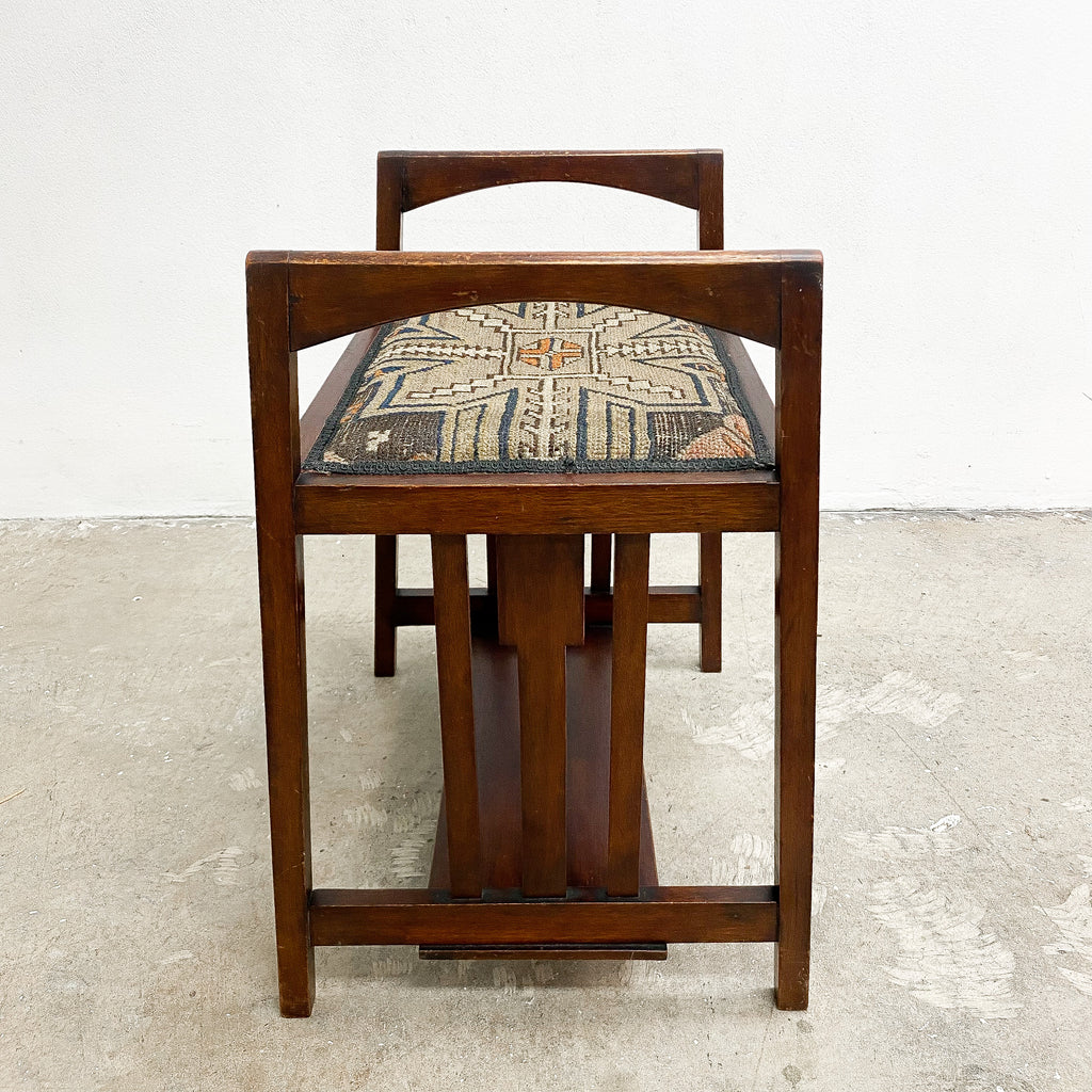Arts And Crafts Piano Stool