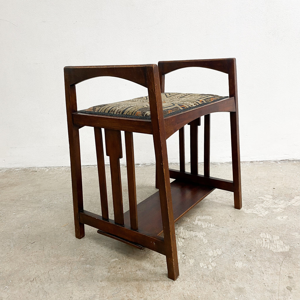 Arts And Crafts Piano Stool