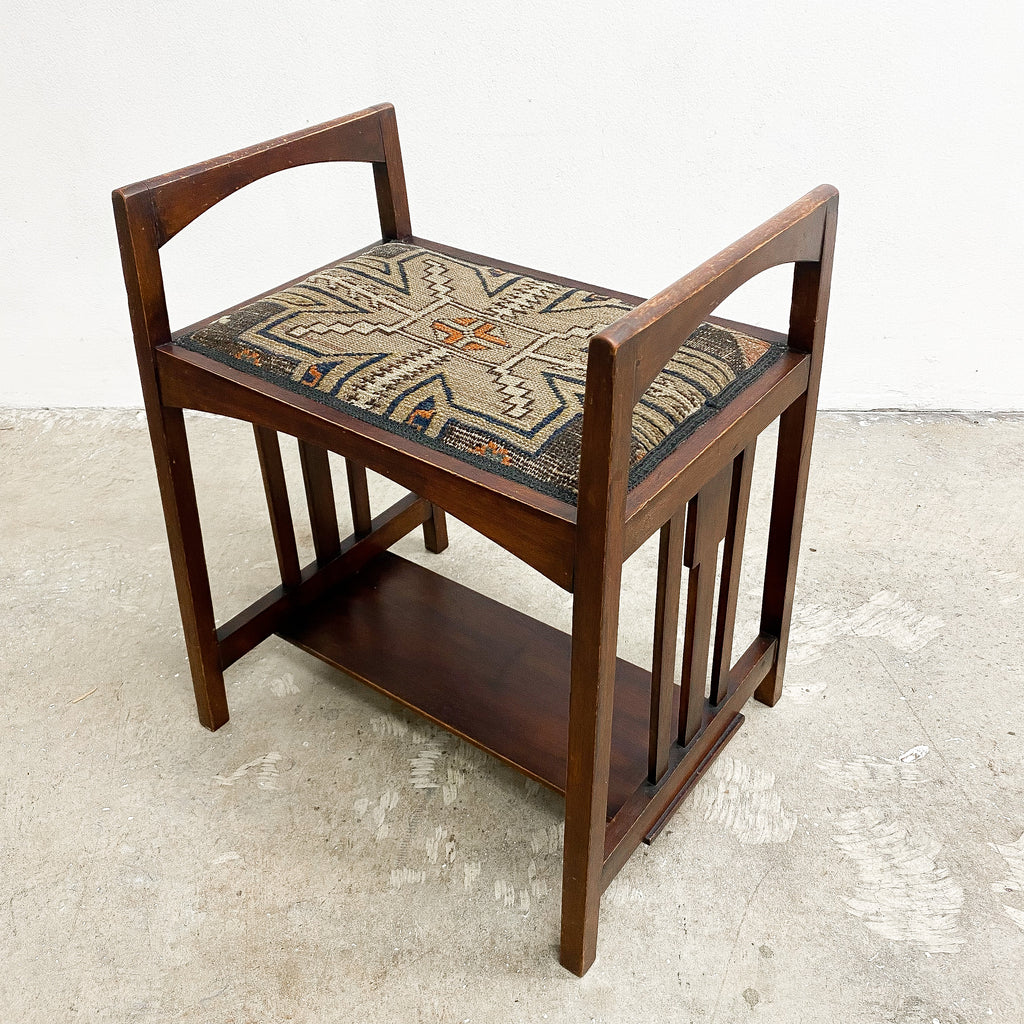 Arts And Crafts Piano Stool