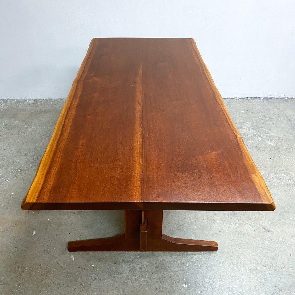 Australian Rosewood 'Tablecraft' Live Edge Dining Table By Jeremy Griffith