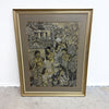 Balinese Artwork By I.N Warpiana From Peliatan Village