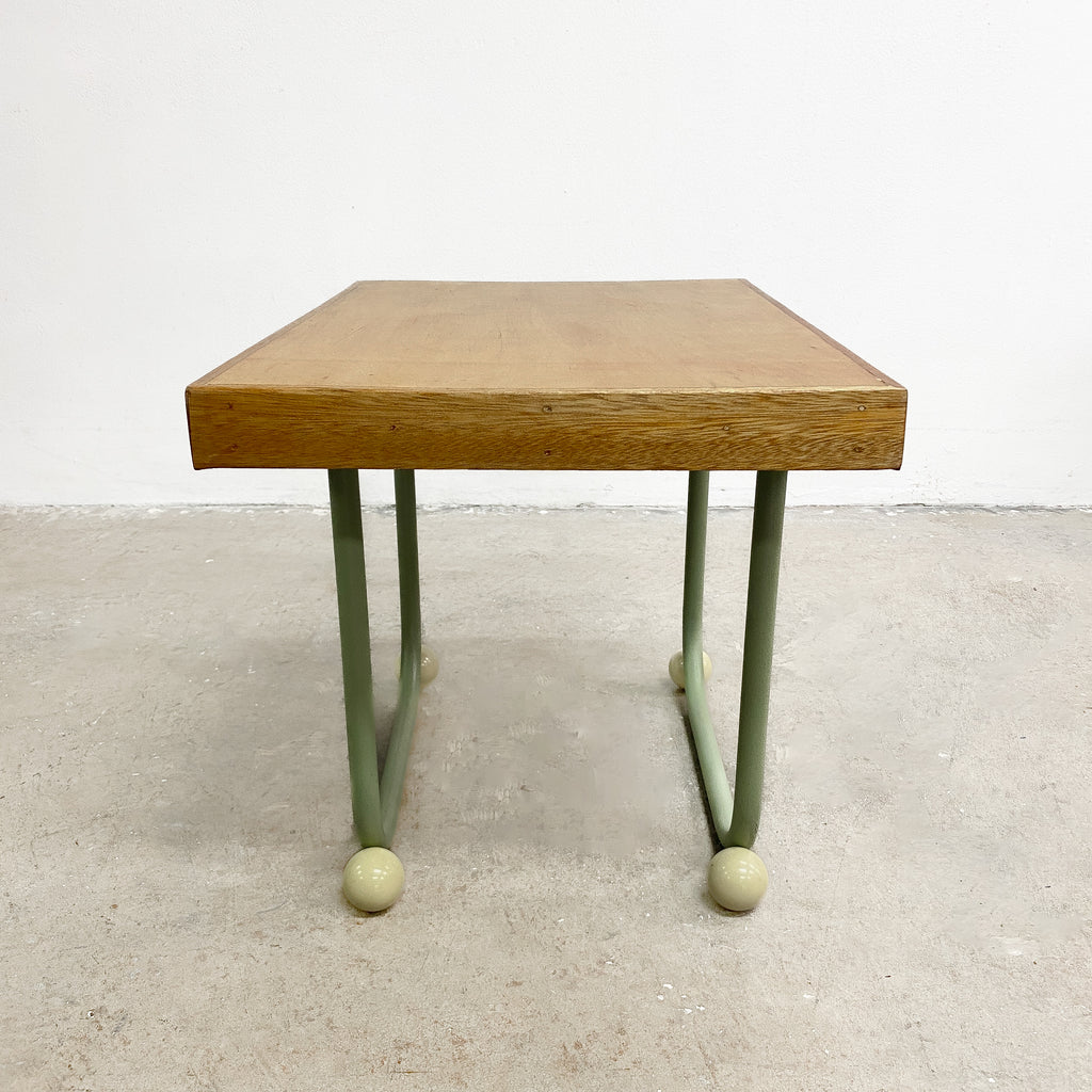 Bespoke Post Modern Memphis Style Side Table 