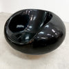 Black Fibreglass Pastil Chair Eero Aarnio Style