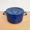 Vintage 1970s Blue Enamel Ware Seppo Mallat Arabia Finland Finel Pot – Never Used!