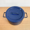 Vintage 1970s Blue Enamel Ware Seppo Mallat Arabia Finland Finel Pot – Never Used!