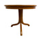 Compact Parker Teak Circular Side Table