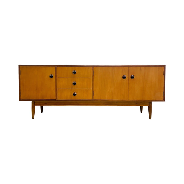 Mid Century Australian 1960s Hoop Pine Sideboard