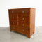 Campaign Chest Of Drawers With Fold Out Desk