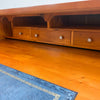Campaign Chest Of Drawers With Fold Out Desk