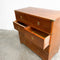 Campaign Chest Of Drawers With Fold Out Desk