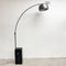 Telescopic Arm Arc Floor Lamp Black Marble Base