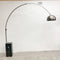 Telescopic Arm Arc Floor Lamp Black Marble Base