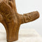 Carranca Tiki Totem Tribal Figures Wood Rootstock Carving 20th Century