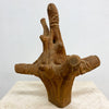 Carranca Tiki Totem Tribal Figures Wood Rootstock Carving 20th Century