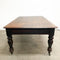 Colonial Turned Leg Cedar Dining Table