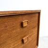 Compact Chest Of Parker Mid Century Teak Drawers Bedside