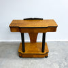 Custom Made Art Deco Style Console From Reclaimed Timber