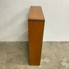 Custom Made Mid Century Queensland Maple Compact Book Shelves