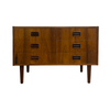 Danish Compact Rosewood Chest Of Drawers