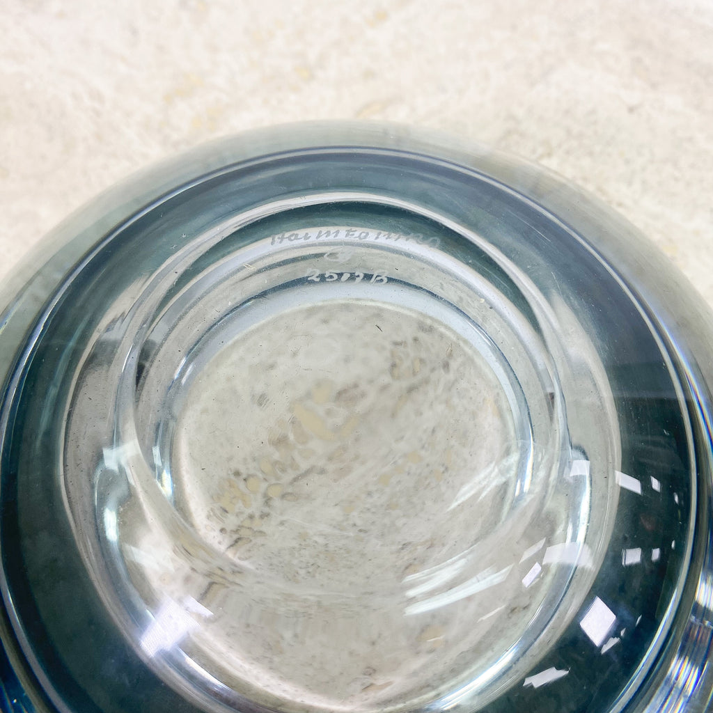 Danish Holmegaard Art Glass Bowl