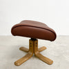 Danish Leather Footstool