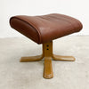 Danish Leather Footstool