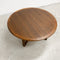 Restored Danish Mid Century Round Coffee Table