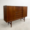 Danish Mid Century Teak Sideboard With Cocktail Cabinet