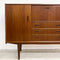 Danish Mid Century Teak Sideboard With Cocktail Cabinet